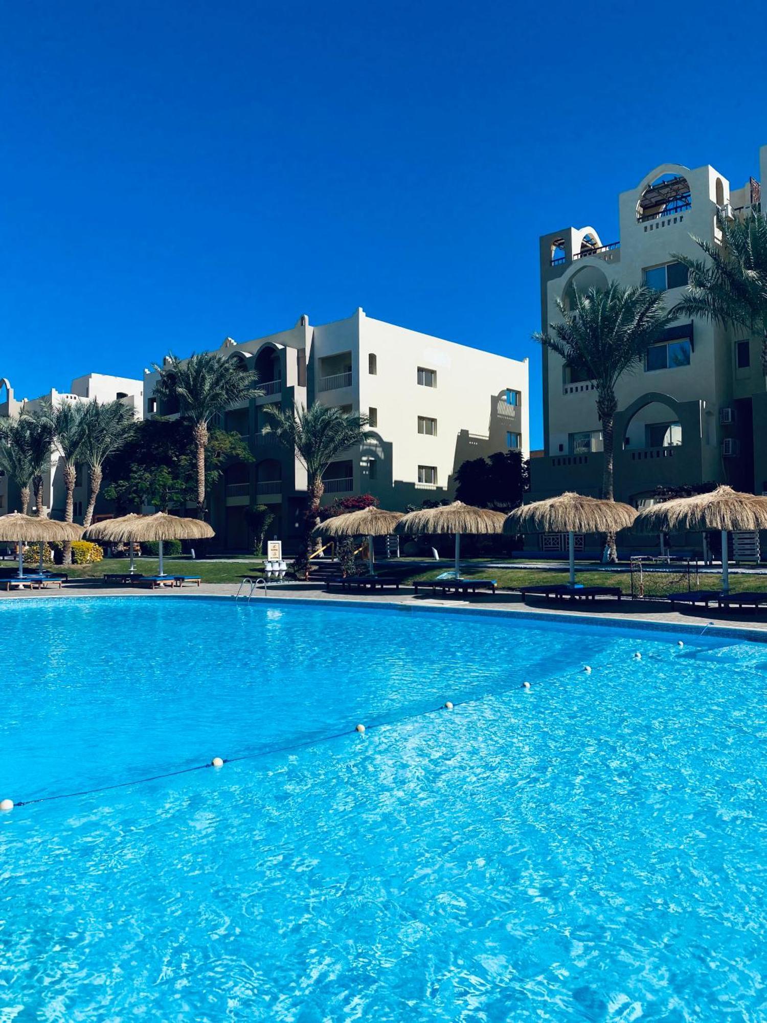 Apartment In El Karma Aqua Beach Resort Hurghada Near El Gouna Kültér fotó